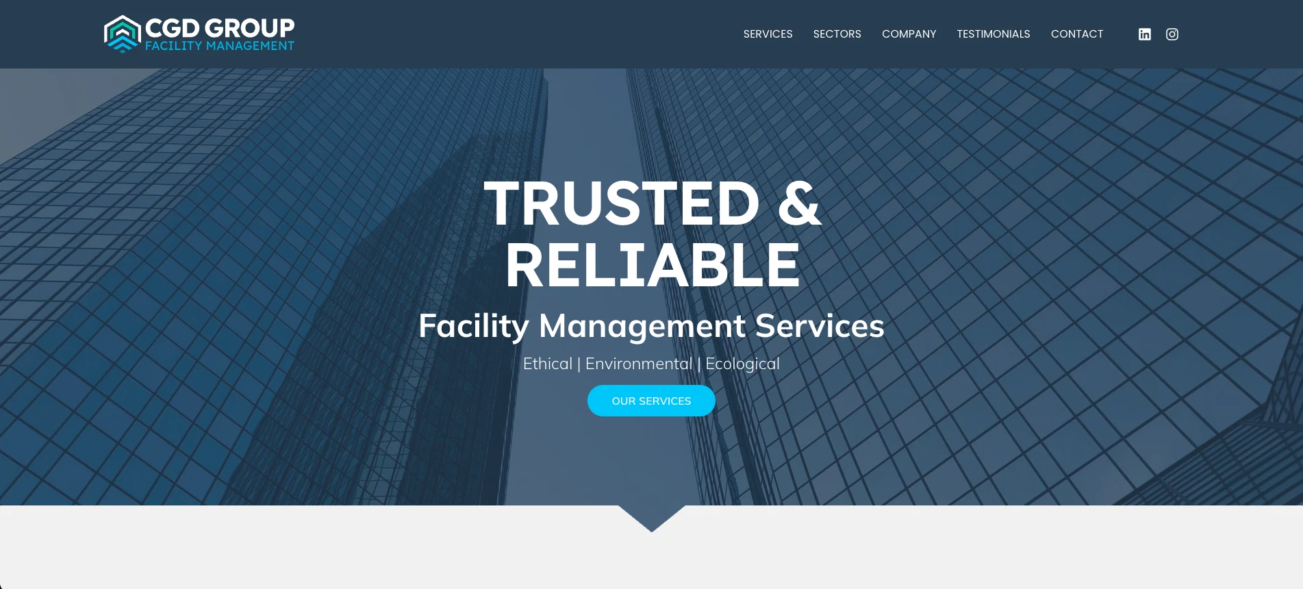 CGD Group website screenshot